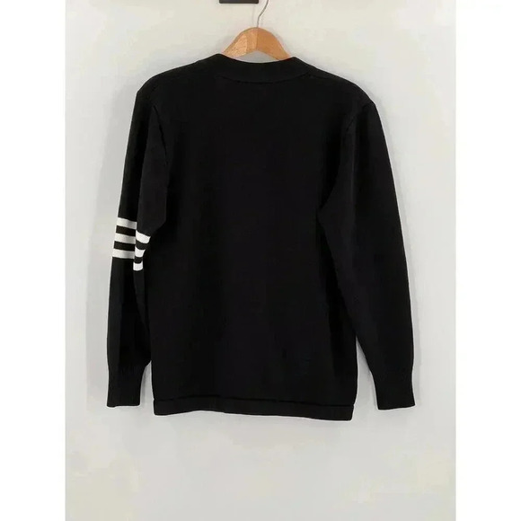 Vintage Dennis 1960's Cavaliers "JC" High School Knit Cardigan Sweater Medium - Picture 4 of 9